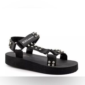 BCBGeneration Parna Sandal in Black Size‎ 8